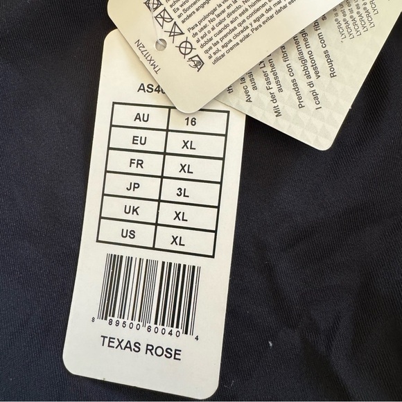 Freya Womens Texas Rose Italini Tie Side Bikini Brief, XL, Rebel Pink NWT - Picture 8 of 8